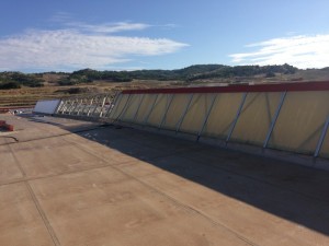 Rehabilitación de cubiertas - Cambio de lucernarios
