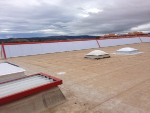 Rehabilitación de cubiertas - Cambio de lucernarios